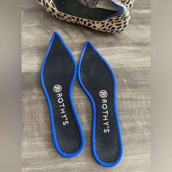 Rothy’s leopard print pointed flats Size 7 - Picture 4 of 7
